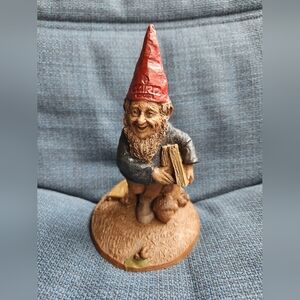 Vinage Tom Clark "Crowell" Gnome News Figurine 1984 Cairn Studio #89